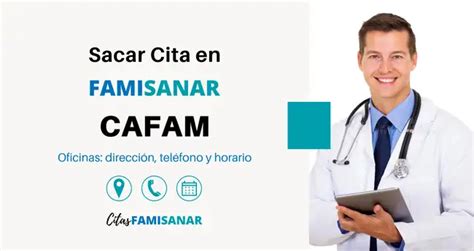 como sacar citas en famisanar cafam|Famisanar CAFAM